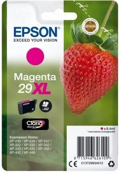 Tusz EPSON C13T29934012, purpurowy, 6.4 ml Epson