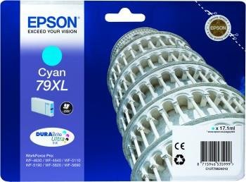 Tusz EPSON C13T79024010, błękitny, 17 ml Epson