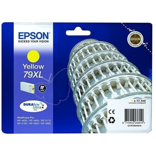Tusz EPSON C13T79044010, żółty, 17.1 ml Epson