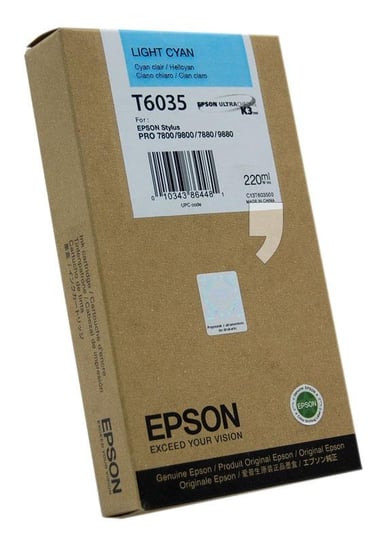 Tusz EPSON light cyan do drukarek Stylus Epson