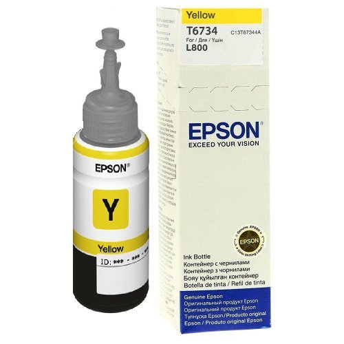 Tusz EPSON nr.L800 T6734, żółty, 70 ml Epson