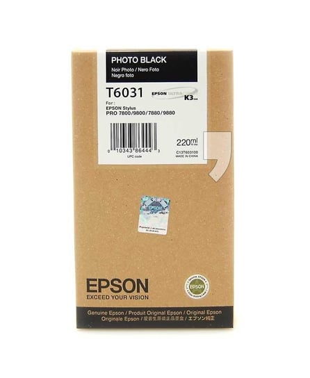 Tusz EPSON photo black do drukarek Stylus Epson