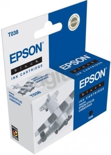 Tusz EPSON T038 C13T03814A10, czarny Epson