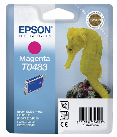 Tusz EPSON T0483, purpurowy, 13 ml Epson