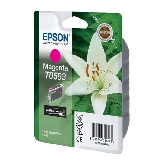Tusz EPSON T0593, purpurowy, 13 ml Epson