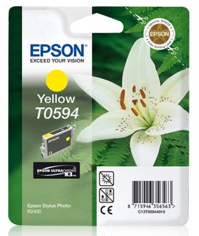 Tusz EPSON T0594, żółty, 13 ml Epson