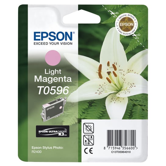 Tusz EPSON T0596, jasny purpurowy, 13 ml Epson