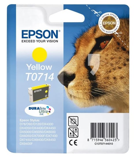 Tusz EPSON T0714 yellow DURABrite Epson