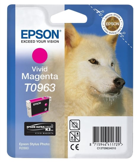 Tusz EPSON T0963, purpurowy, 11.4 ml Epson