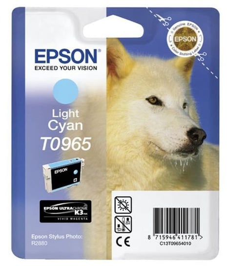 Tusz EPSON T0965, jasny błękit, 11.4 ml Epson