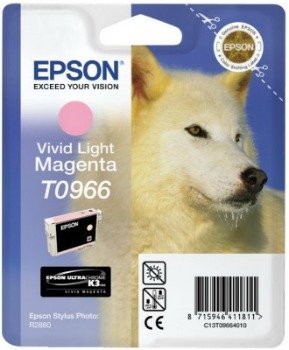 Tusz EPSON T0966 UltraChrome K3, purpurowy, 11.4 ml Epson