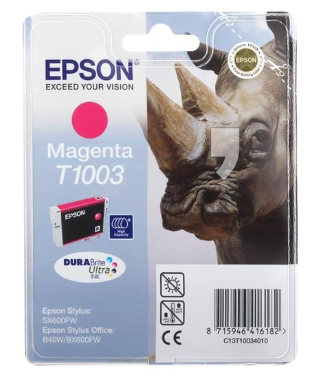 Tusz EPSON T1003 magenta DURABrite Ultra Epson