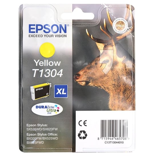 Tusz EPSON T1304 (C13T13044010) Yellow Epson
