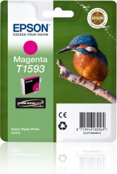 Tusz EPSON T1593, purpurowy, 17 ml Epson