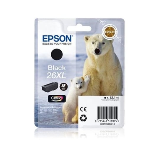 Tusz EPSON T2621 C13T26214010, czarny Epson