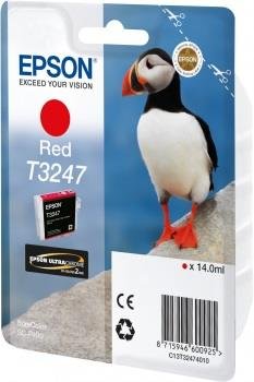 Tusz EPSON T3247, czerwony, 14 ml Epson