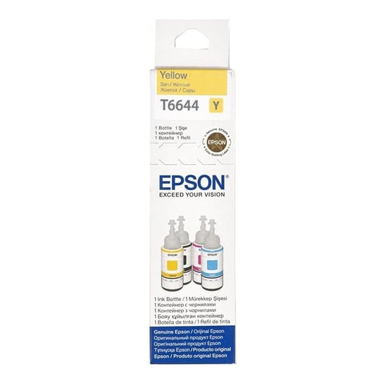 Tusz EPSON T66444, żółty, 70 ml, C13T66444A Epson
