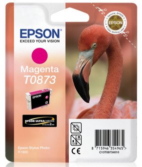 Tusz EPSON UltraChrome Hi-Gloss 2 T0873 C13T08734010, purpurowy, 11.4 ml Epson