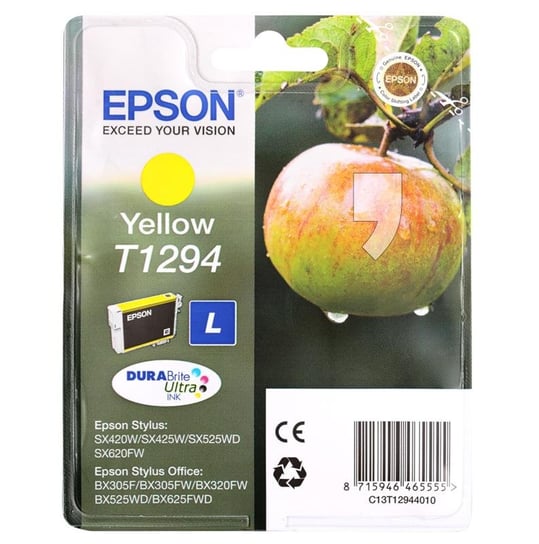 Tusz EPSON yellow do drukarek Stylus Epson