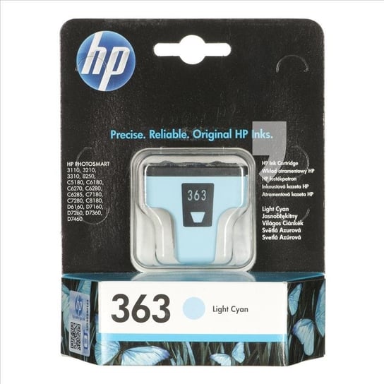 Tusz HP 363c, błękitny, 5.5 ml HP