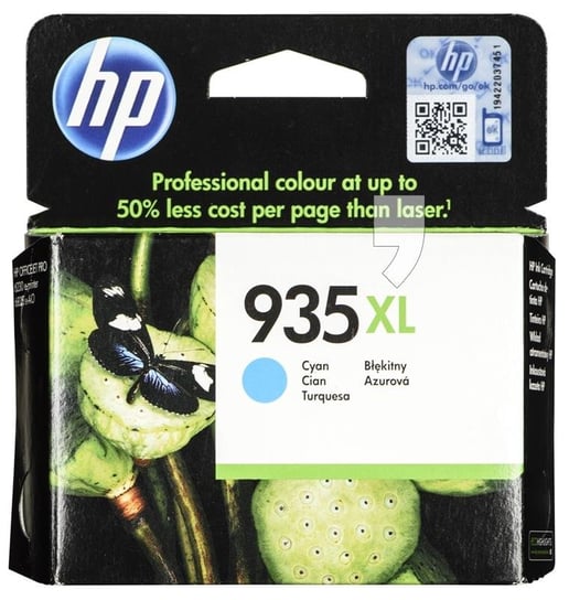 Tusz HP 935XL, błękitny, 9.5 ml HP