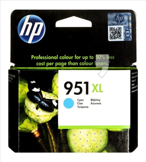 Tusz HP 951XL, błękitny, 1500 str., CN046AE HP