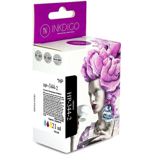 Tusz INKDIGO (HP-344-2) kolor 21ml zamiennik HP (344/C9363EE) Inkdigo