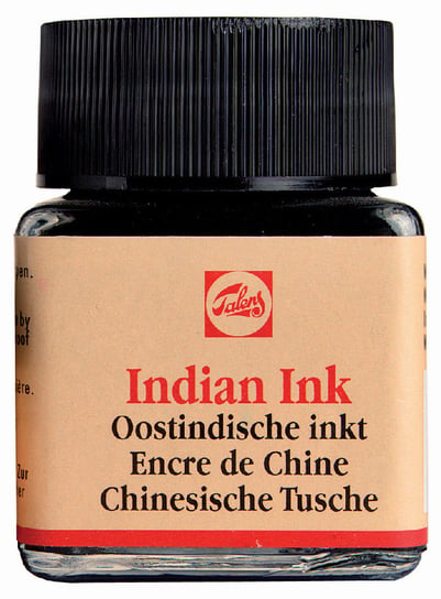 Tusz kreślarski Indian Ink, 700 czarny, 30 ml Talens
