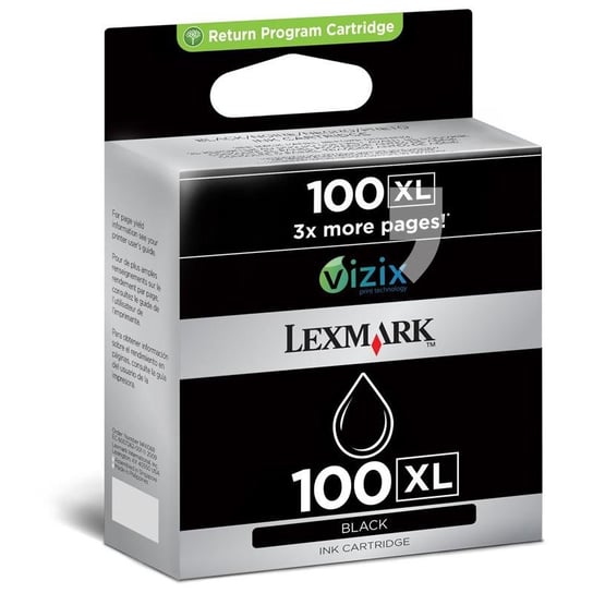 Tusz LEXMARK black nr 100XL Lexmark