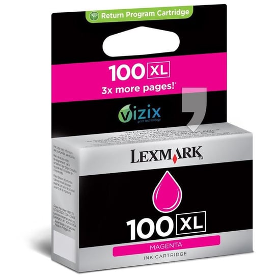 Tusz LEXMARK magenta nr 100XL Lexmark