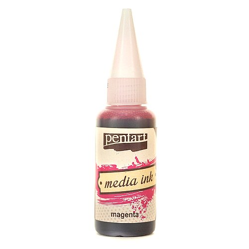 Tusz Media Ink 20 ml - magenta Pentart