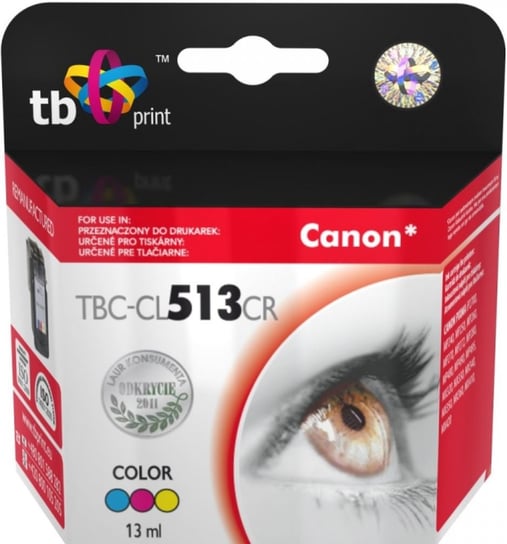Tusz TB PRINT TBC-CL513CR (Canon 2971B004), tri-color, 13 ml TB Print