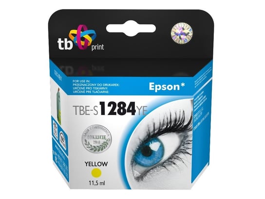 Tusz TB PRINT TBE-S1284YE, żółty, 11.5 ml, C13T12844011 TB Print