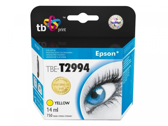 Tusz TB PRINT TBE-T2994, żółty, 14 ml, T2994 TB Print