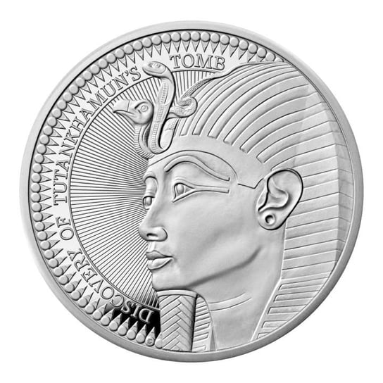 Tutankhamun Discovery 100. rocznica £5 Srebro 2022 Proof Inna marka