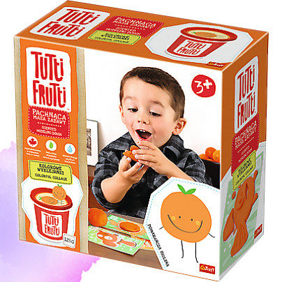 Tutti Frutti, ciastolina Kreatywne Wyklejanki Pomarańcz Tutti Frutti