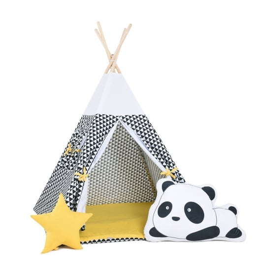 Tutula, namiot tipi kultowy promyk zestaw standard panda Świat Sówki