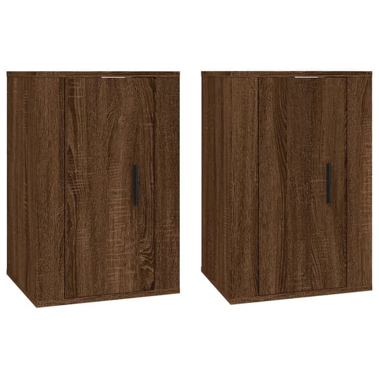 TV Cabinet - 40x34.5x60 cm - Brown Oak / AAALOE Zakito
