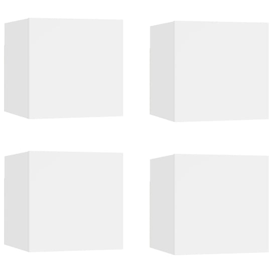TV Cabinet Set - White, 30.5 x 30 x 30 cm, Wall Mo Inna marka