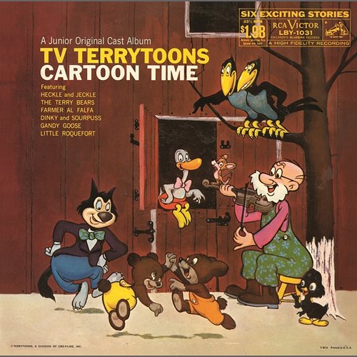 TV Terrytoon Cartoon Time The Terrytoon Players with Tom Morrison and Roy Halee