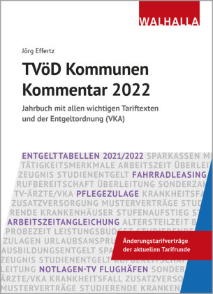 TVöD Kommunen Kommentar 2022 Walhalla Fachverlag