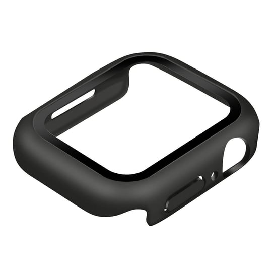 Twarde etui do zegarka Apple Watch 7 Series (45 mm) Miękkie w dotyku Enkay, czarne Avizar