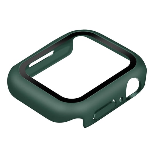 Twarde etui do zegarka Apple Watch 7 Series (45 mm) Miękkie w dotyku zielone Enkay Avizar