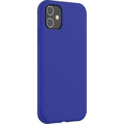 Twarde etui z niebieskim miękkim wykończeniem do iPhone'a 12 - 12 Pro Inny producent (majster PL)