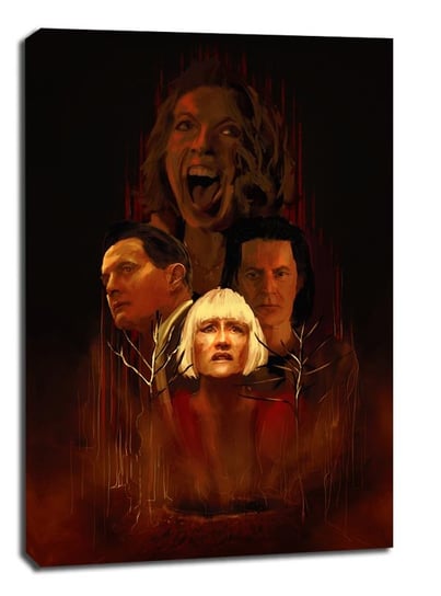 Twin Peaks - obraz na płótnie 60x80 cm Galeria Plakatu