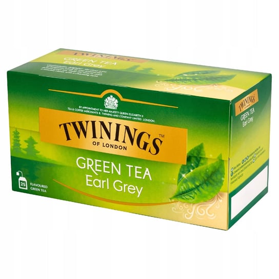 Twinings Herbata Zielona Earl Grey 25 saszetek TWININGS
