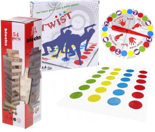 Twister, gra zręcznościowa, SuperZabaweczki Inna marka