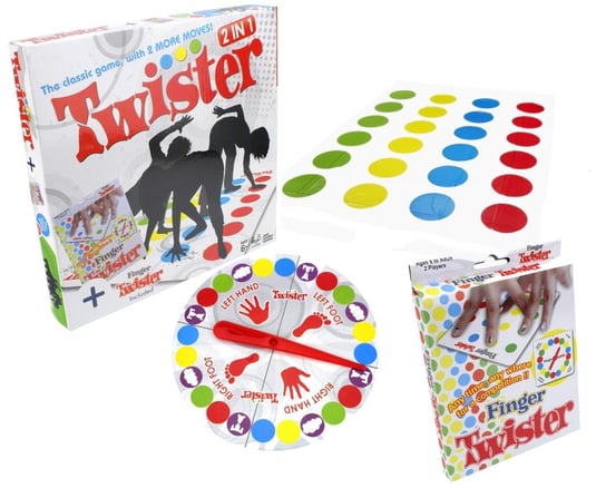 Twister, gra zręcznościowa Twister 2w1 SuperZabaweczki
