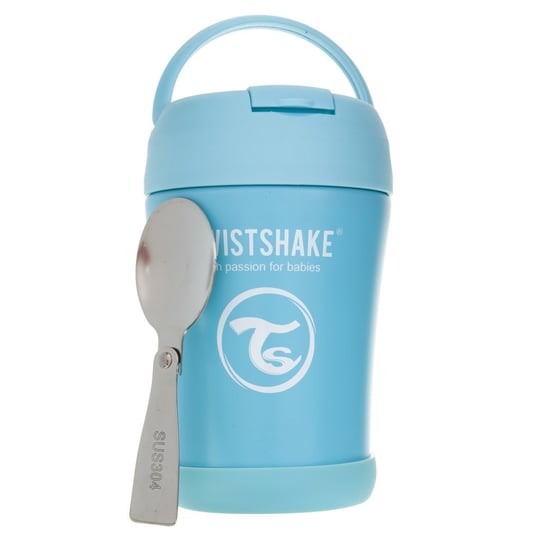 Twistshake, Pojemnik termiczny na jedzenie, 350 ml, Niebieski TWS TWISTSHAKE