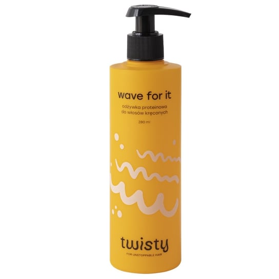 Twisty, Wave For It, Odżywka Proteinowa Do Włosów Kręconych, 280ml Twisty